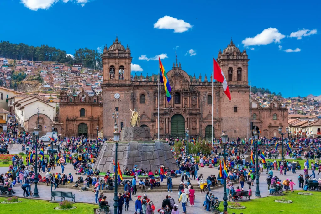 Katedrála Nanebevzetí Panny Marie Plaza de Armas Cusco