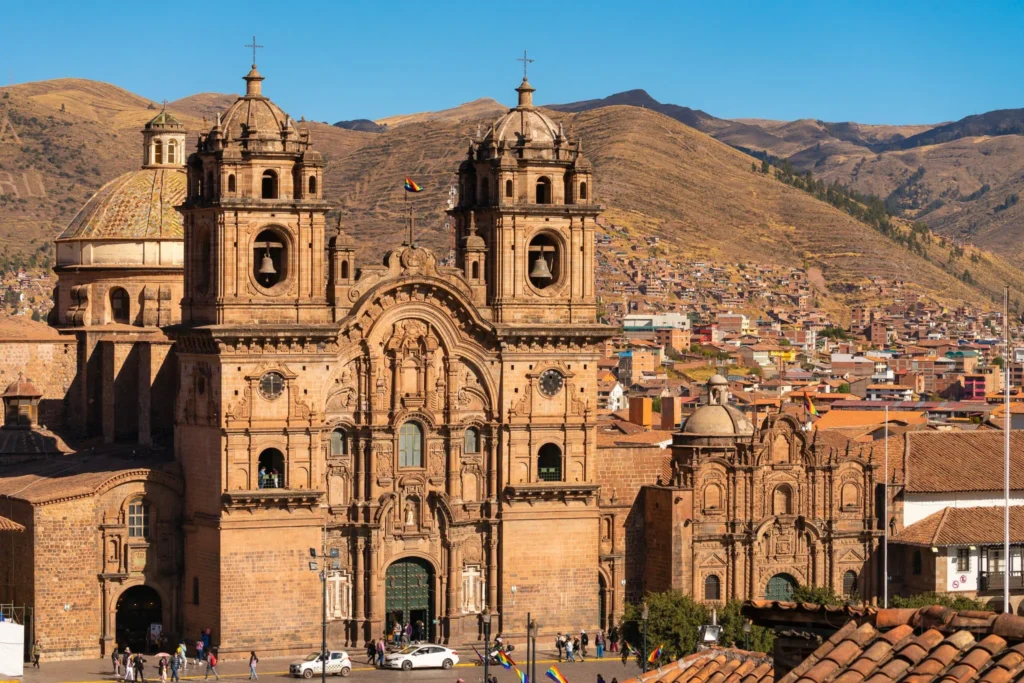 Kostel La Compañía de Jesús na Plaza de Armas v Cuscu