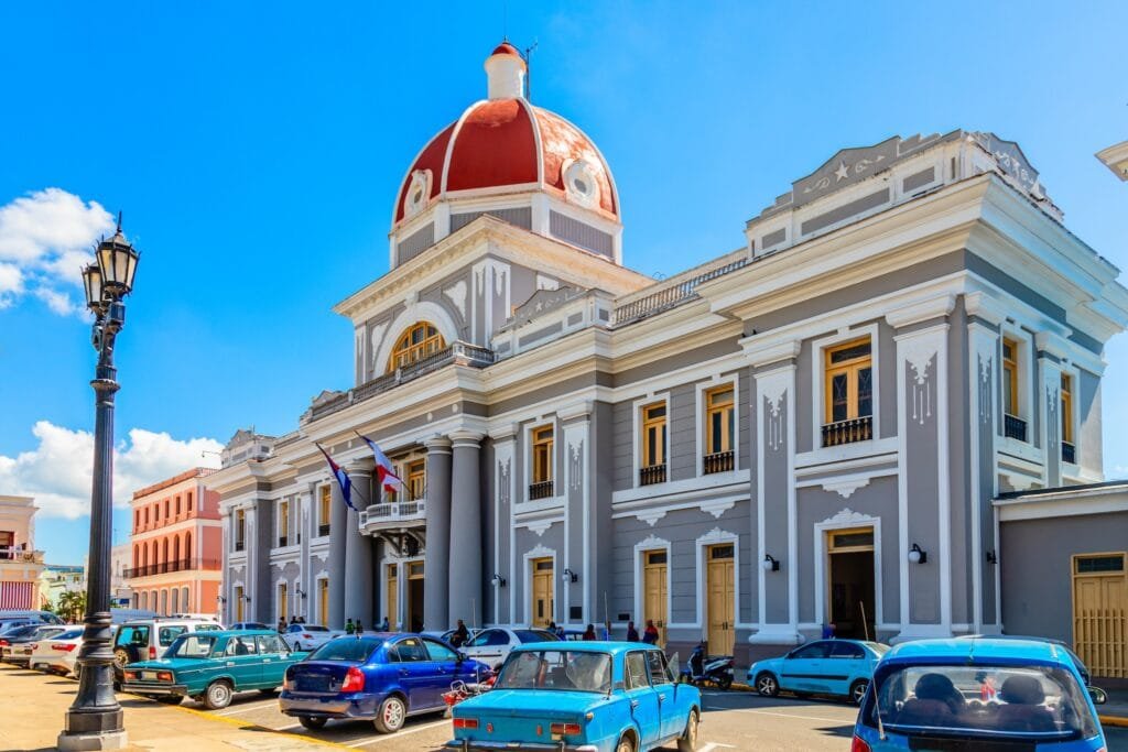 Centrální náměstí, Cienfuegos, Kuba