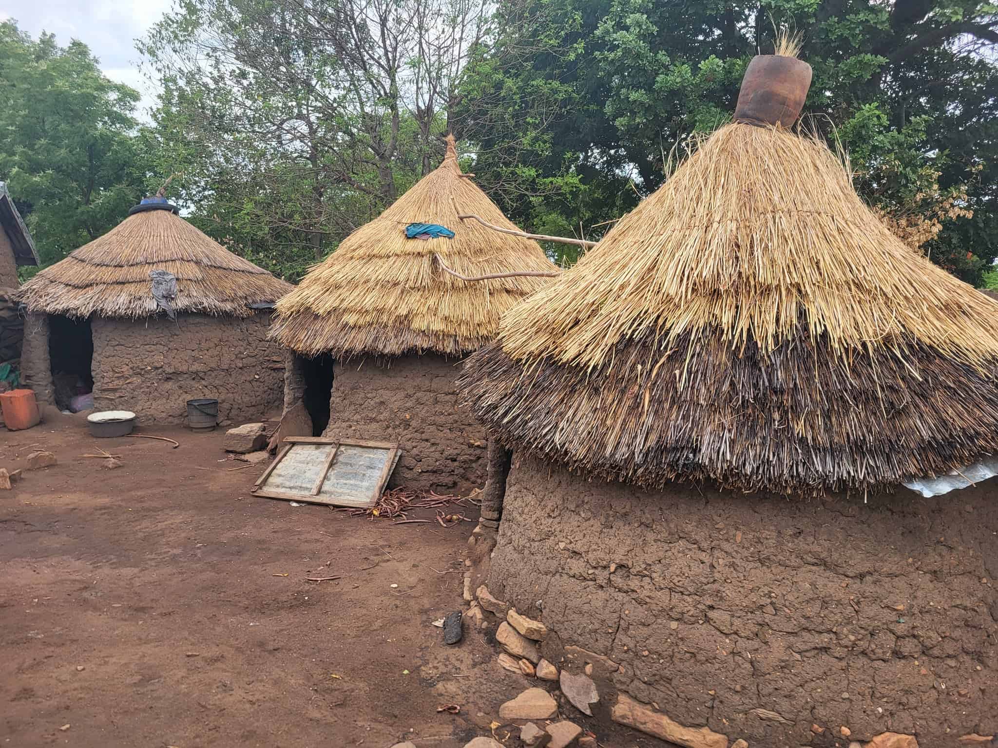 Krajina vesnice Taneka Beri, Benin
