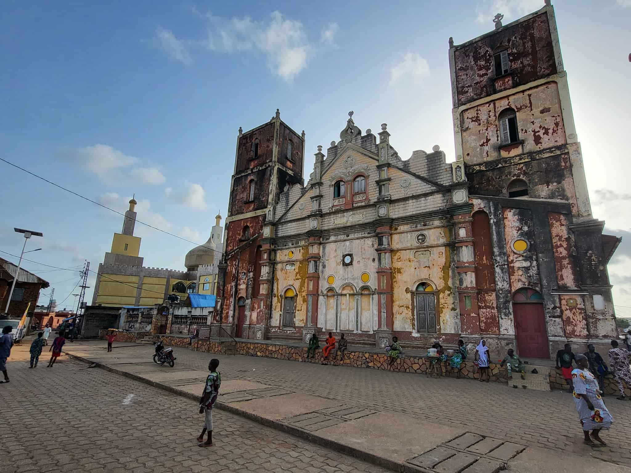 Afrobrazilská architektura v Porto-Novo, Benin