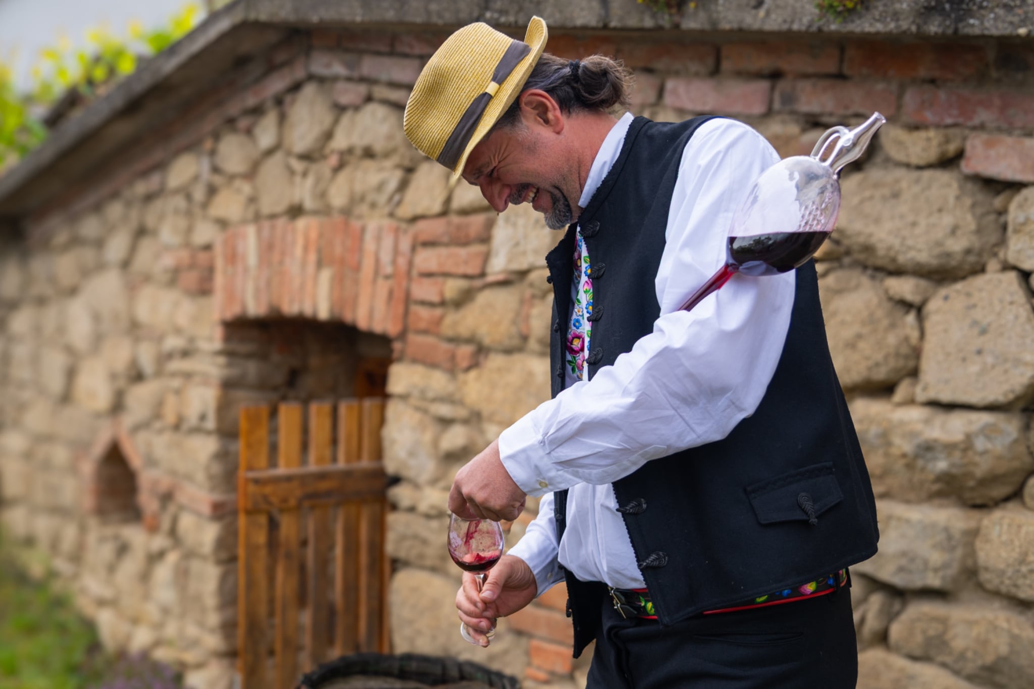 Luboš Maštalíř - sommelier na Vrbici